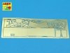 Aber 35A102 Turret stowage bin for german tank Pz. Kpfw. VI Tiger I, standard model (1:35)